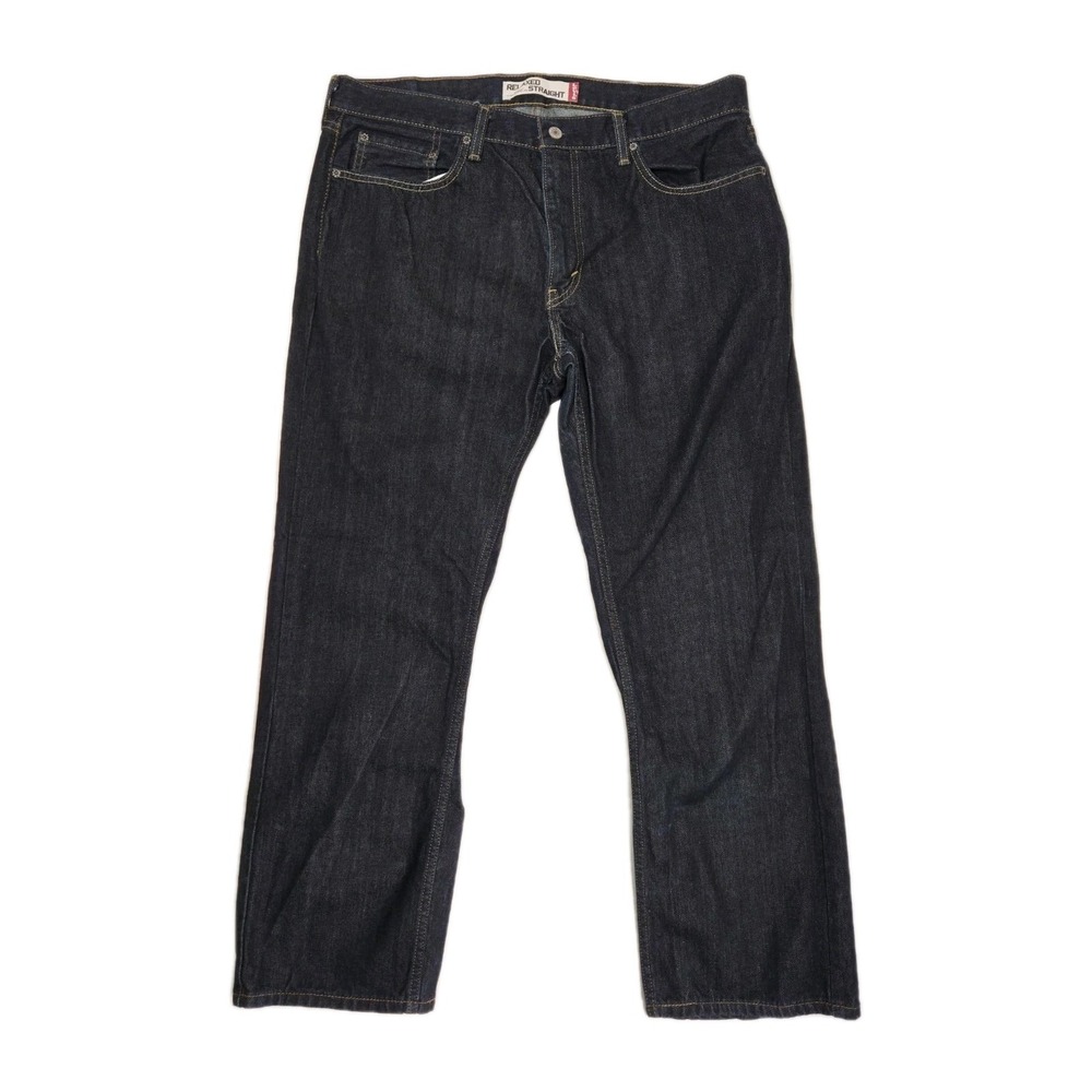 Vintage Y2k Levi's 559 Jeans Mens 38x30 Relaxed Straight Leg Blue Dark Wash